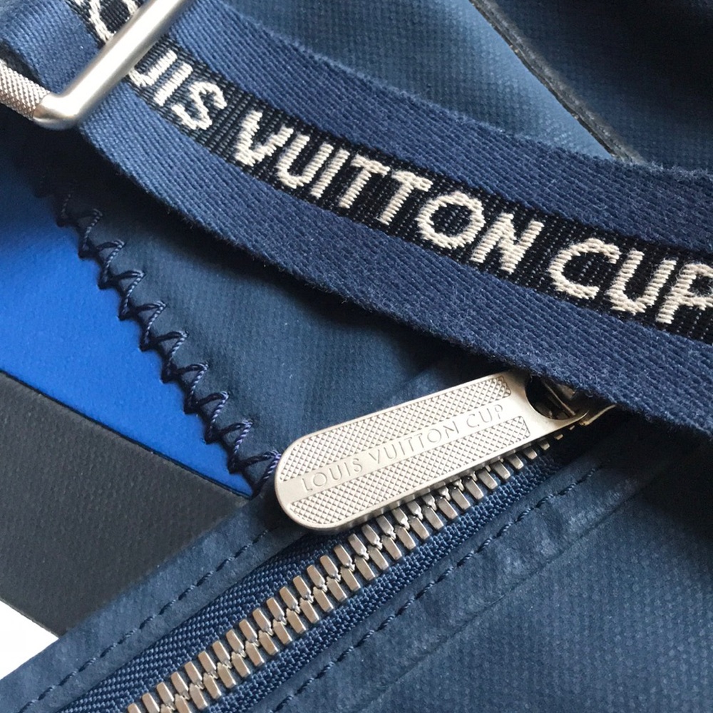 Louis Vuitton Navy Blue Canvas LV Cup Artimon Bag - Picture 8 of 8